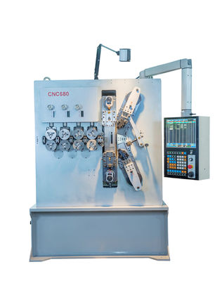 XD -680 รุ่น 3.00 - 8.00mm CNC Spring Coiling Machine พร้อม Servo Motion System