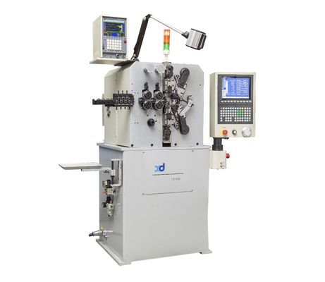 0.5 ~ 2.0 มิลลิเมตรแปดแกน CNC เครื่องม้วนฤดูใบไม้ผลิ, ความแม่นยำสูง, อัตราการผลิต 700 ชิ้น / นาที, คู่มือการทำงาน 50% บันทึกไว้