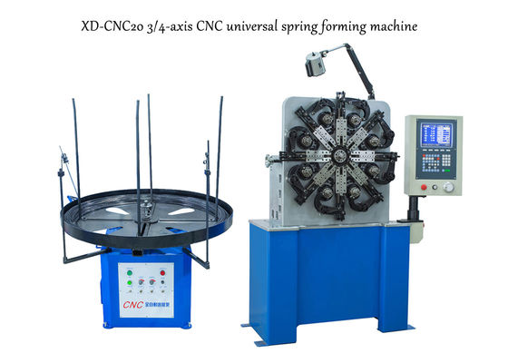XD-CNC20 เครื่องสปริงแรงบิด 3 แกนขนาด 0.3 มม. ถึง 2.3 มม