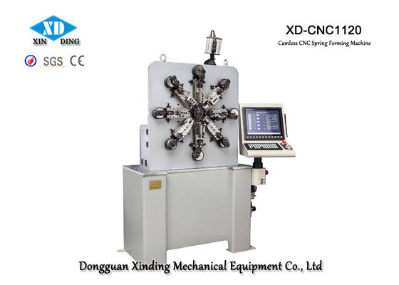 XD-1120 เครื่องขึ้นรูปสปริงแบบไม่มีแกน 11 แกนสำหรับการขึ้นรูปลวดขนาดเส้นผ่าศูนย์กลาง 0.2 ถึง 2.3 มม