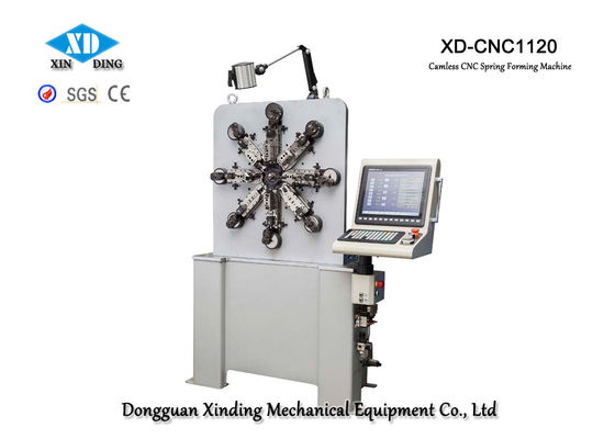 XD-1120 เครื่องขึ้นรูปสปริงแบบไม่มีแกน 11 แกนสำหรับการขึ้นรูปลวดขนาดเส้นผ่าศูนย์กลาง 0.2 ถึง 2.3 มม
