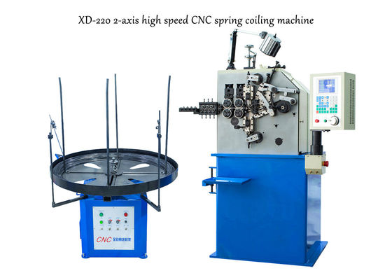 XD-220 เครื่องขดสปริง CNC ทำ 0.5 - 2.0 มม. สปริงอัดต่างๆ