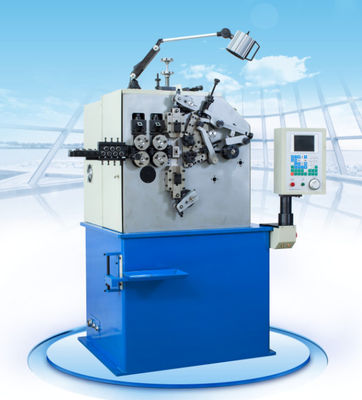 เครื่องม้วนลวดสลิงแนว CNC ขนาด 50 มม. ประกอบด้วยแกนป้อนอาหารแกนและแกน Cam Axis