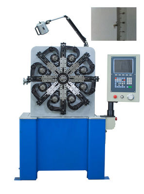 CNC เครื่องขึ้นรูปสปริงอเนกประสงค์, 0.30 - 2.30mm เส้นผ่านศูนย์กลางของสาย