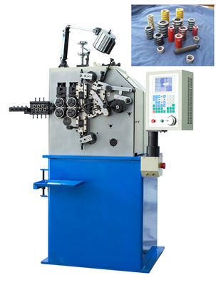 ความแม่นยำสูง 0.50 - 2.00mm CNC Spring Coiler Machines ใช้งานง่าย 3 เฟส 220 โวลต์
