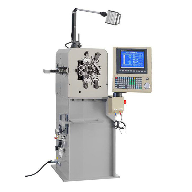0.1-0.8mm CNC Spring Making Machine, 8 แกนและอัตราการผลิต 1000pcs / นาที