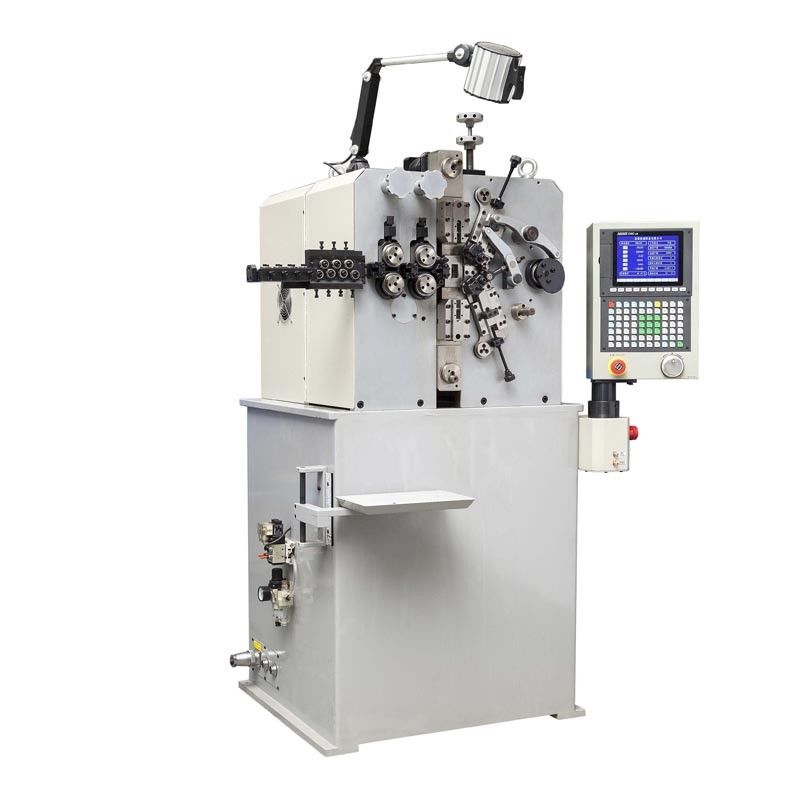 1.0-3.0 มม. เครื่องสปริง CNC, 6 แกน, อัตราการผลิต 500 ชิ้น / นาที
