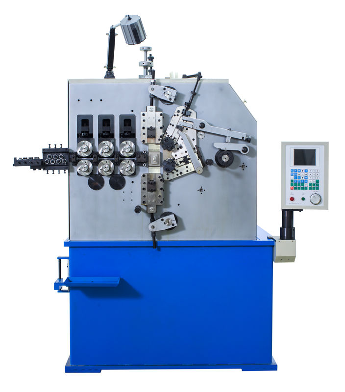 Automated CNC Spring Coiling Machine แกนสามแกนพร้อม Cam Servo Motor 5.5 KW