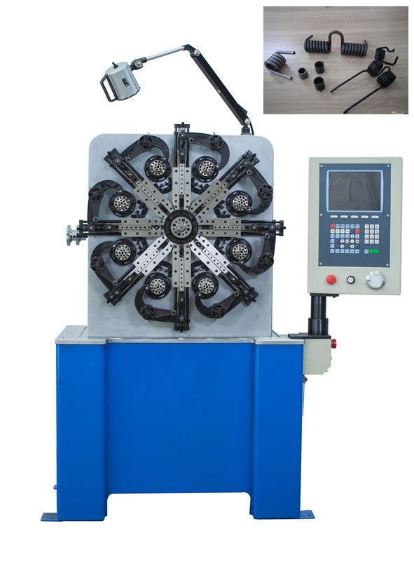 เครื่องขดลวดสปริงแกนสามแกน Universal Knife 2.7 KW / Spring Making Machine
